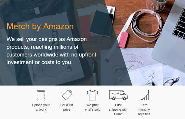 Earn with Merch by Amazon