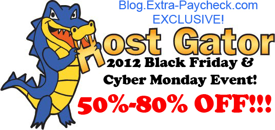 2012 Black Friday Hosting Sale