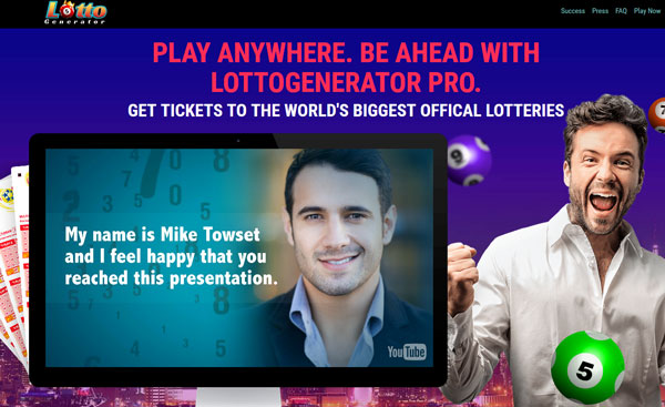 Mike Towset Lottogen Pro